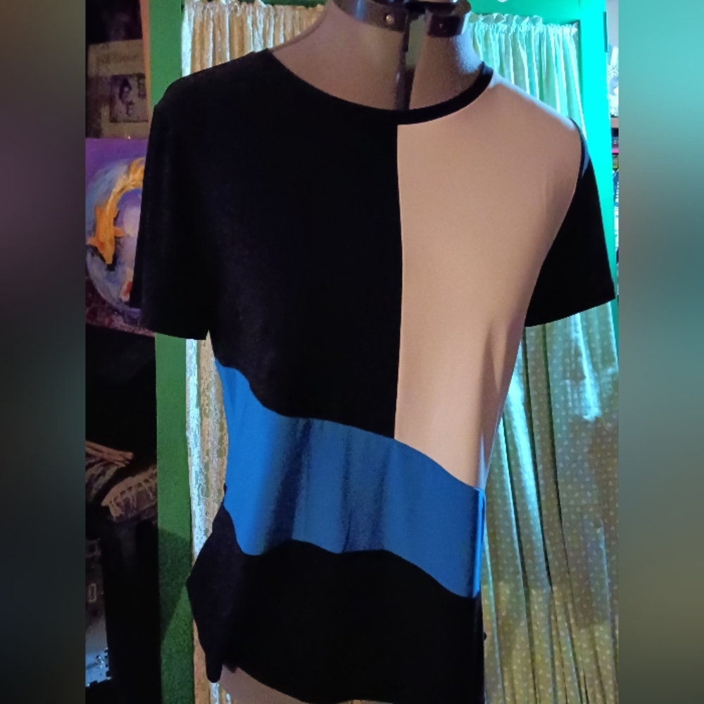 NEW DONNA KARAN soft thin donna top